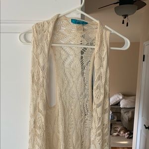 Crochet vest